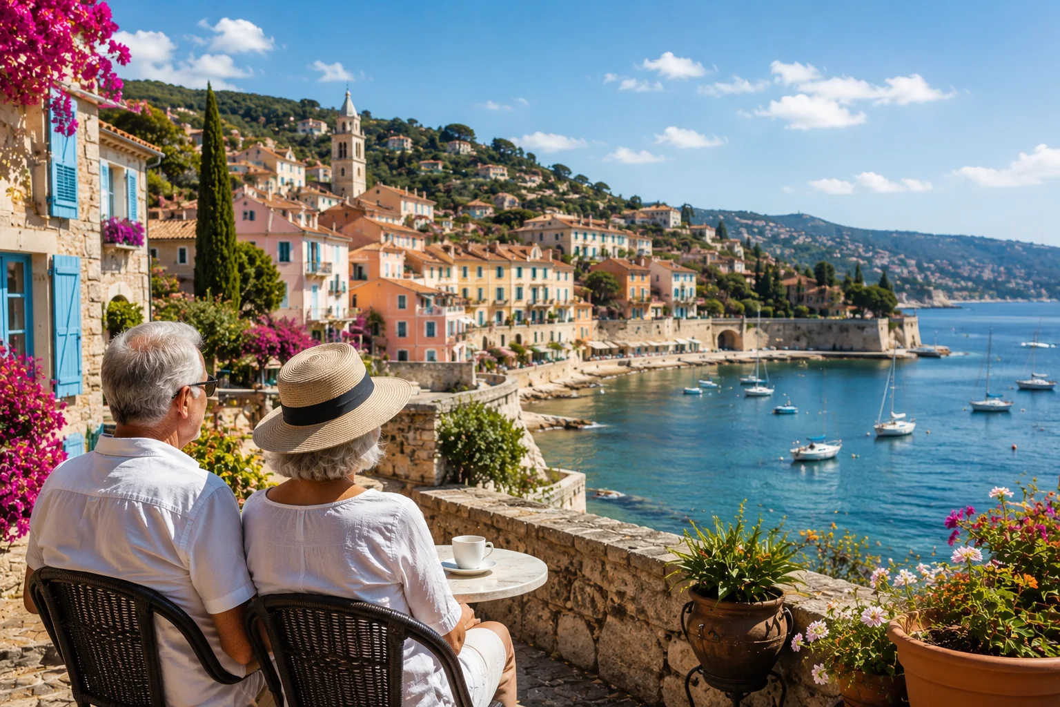 American Retirees places in france