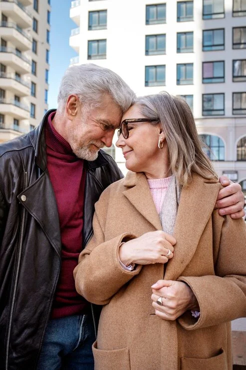 Senior couple enjoying retirement together