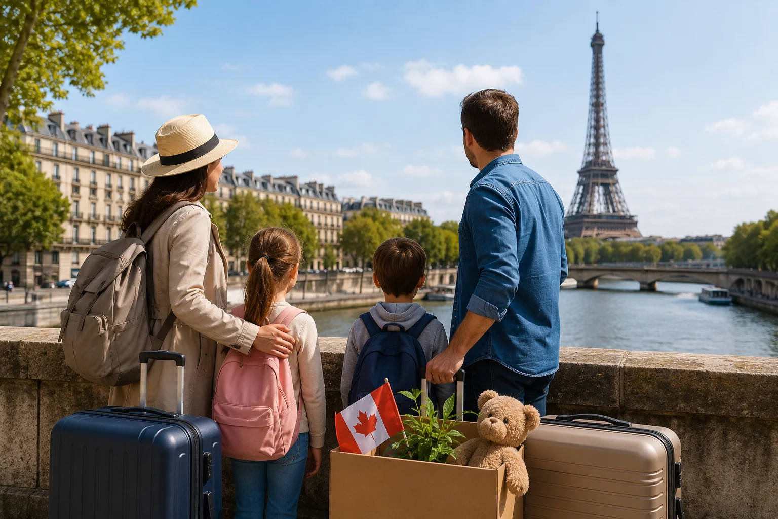 moving to france with children